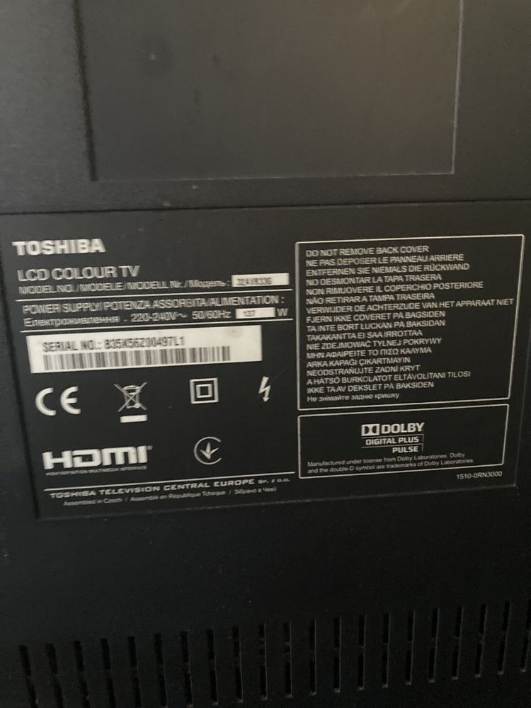 Telewizor 32 całe Toshiba 32AV833G