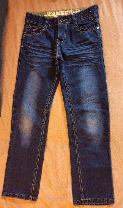 Spodnie jeansowe chłopięce