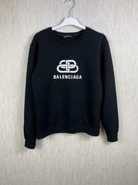 Bluza Balenciaga Paris damska crewneck logo nadruk