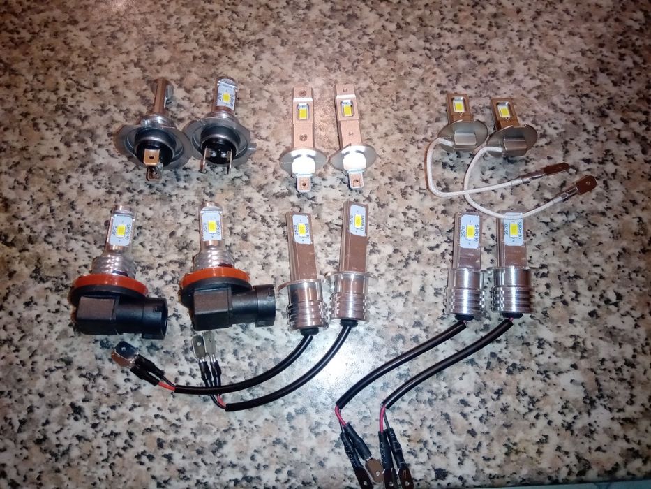 Лед лампы H1,Н3, Н4,Н для7,Н11.