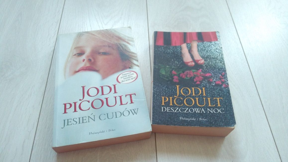 Zestaw książek Jodi Picoult Jesień cudów i Deszczowa noc