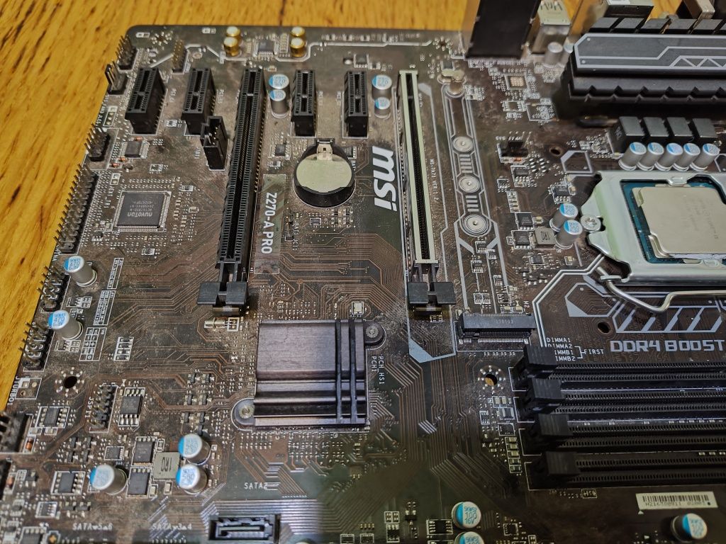 MSI Z270-A pro + аналог i7 7700 (xeon) 1151