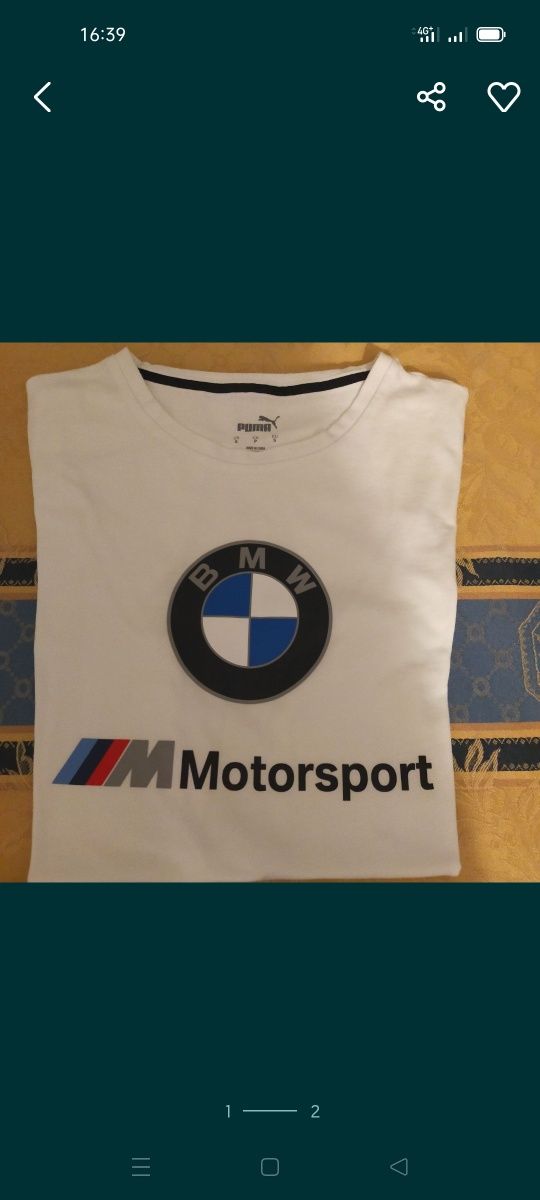 T-shirt Puma BMW