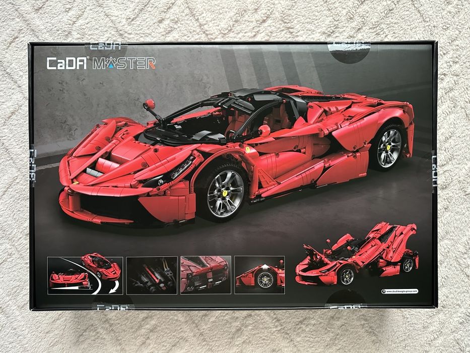 NOWY Oryginalny zestaw CaDA C61505 Viva Hypercar 4739 elementów