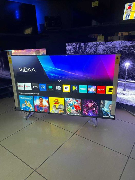 65" 2024 4К UHD Смарт Український HISENSE 65A6N з Німеччини НОВИЙ