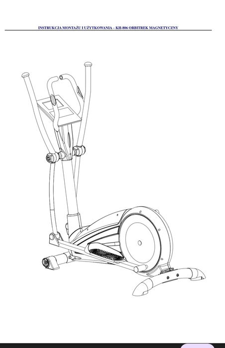 Orbitrek magnetyczny Thorn kh-806 koło 18kg