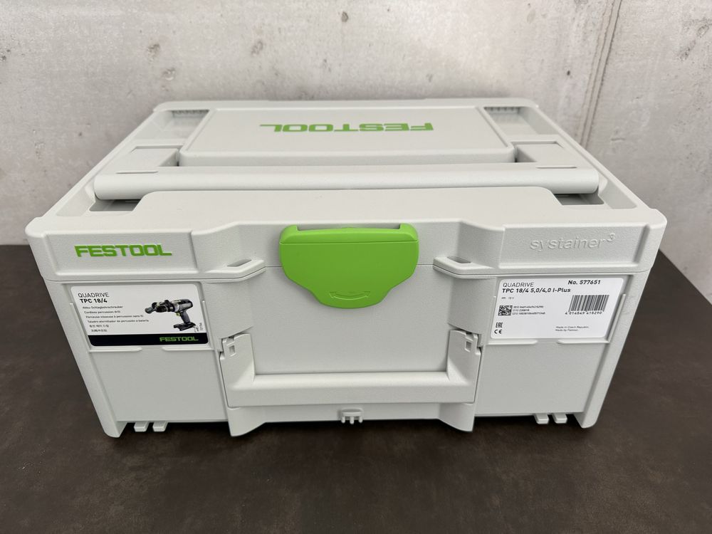 FESTOOL QUADRIVE TPC 18/4 I-Plus 577651 wkrętarka