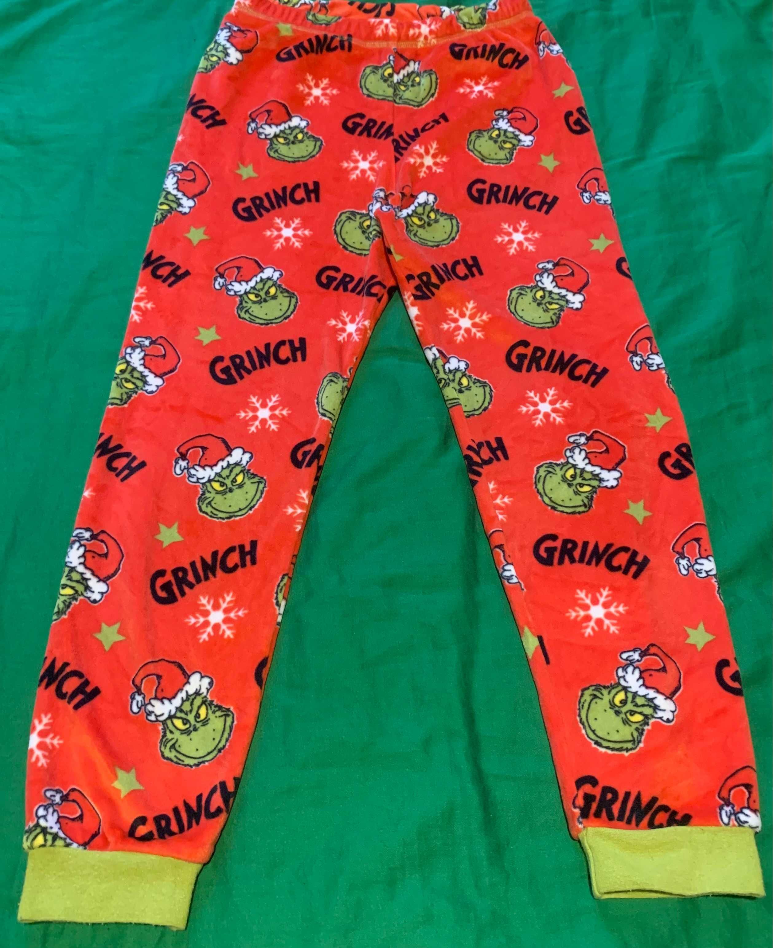Классная велюровая пижама/домашний костюм Гринч 6-7л. George UNISEX