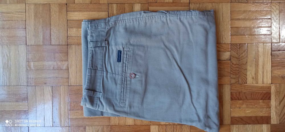 Spodnie CALVIN KLEIN 32x30 NOWE!, bawełna, kolor brązowy