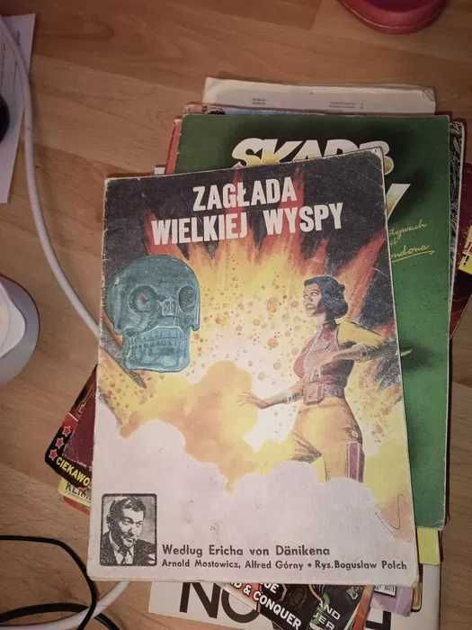 Komiks Zagłada Wielkiej Wyspy Daniken i inne PRL Hit