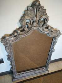 Espelho envelhecido em madeira maciça