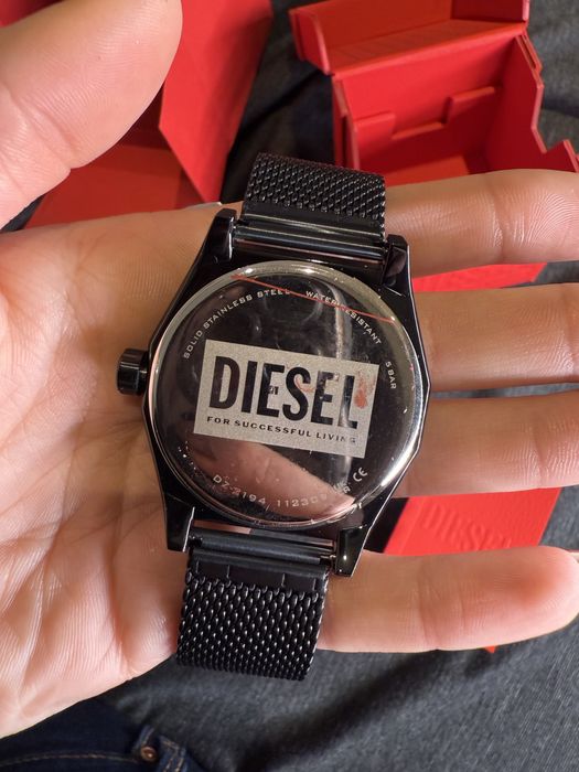 Nowy oryginalny zegarek męski DIESEL dz2194 stal wodoodporny
