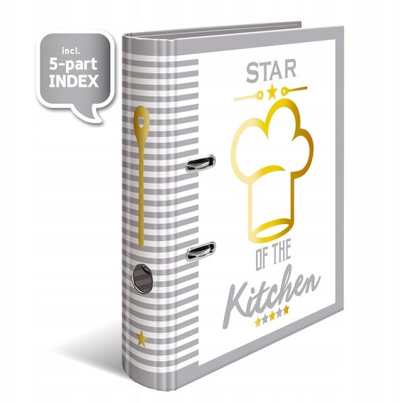 Segregator na przepisy kulinarne Herma Folder Star of the Kitchen  A4