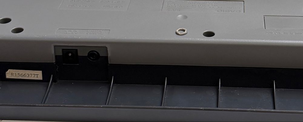 CASIO SA-5 soundbank mini keyboard dla dzieci
