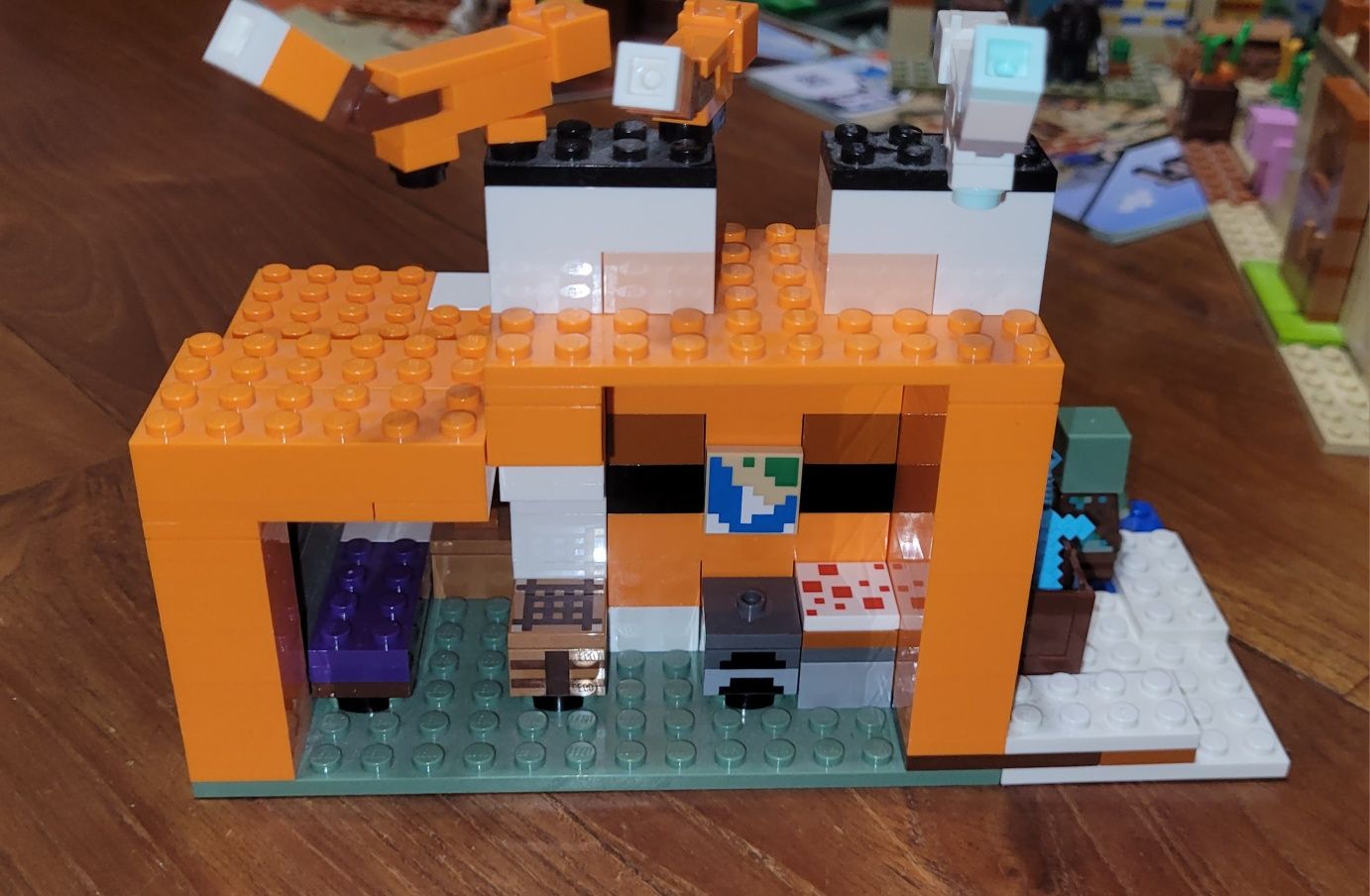 Lego Minecraft 21178 Siedlisko Lisów