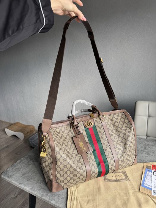 Сумка дорожня Gucci шоппер велика 50см