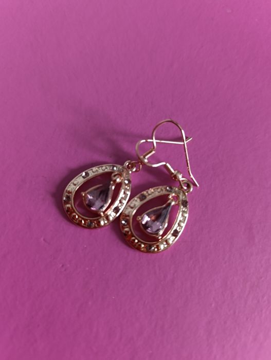 Kolczyki i pierścionek regulowany