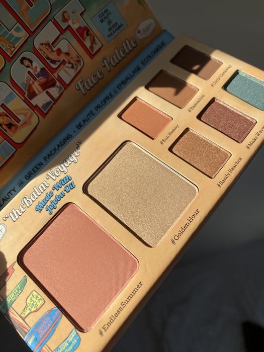 Paleta do twarzy cieni do powiek Gold Coast The Balm nowa