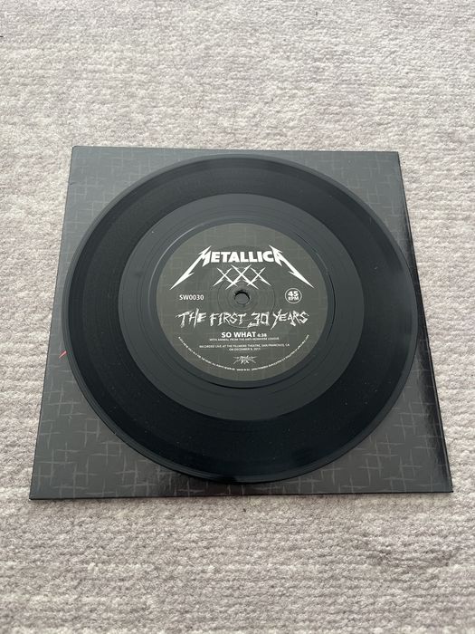 Metallica - So What X Metal Hammer com vinil de 7” exclusivo