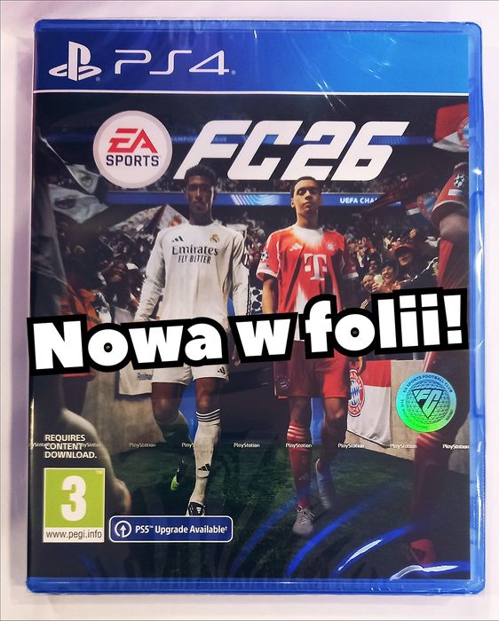 FC 26 PL na PS4/PS5 /Nówka! s. Chorzów Wolka