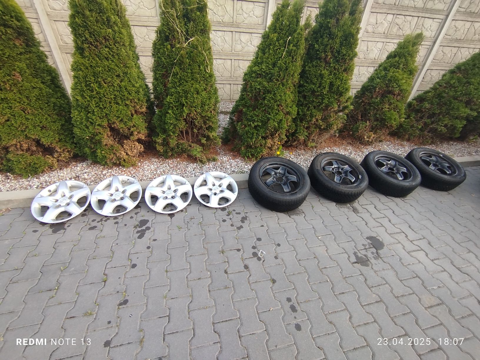 Koła Stalowe strukturalne 5x110 16 cali Opony zimowe