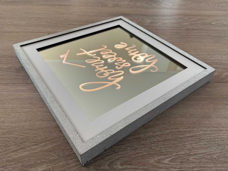 Dekoracja ścienna lustrzana LED, Home&You