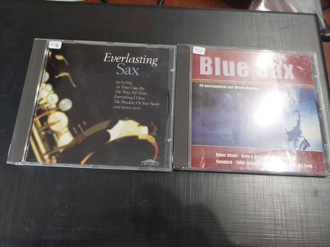 2 CDS são saxofone  jazz