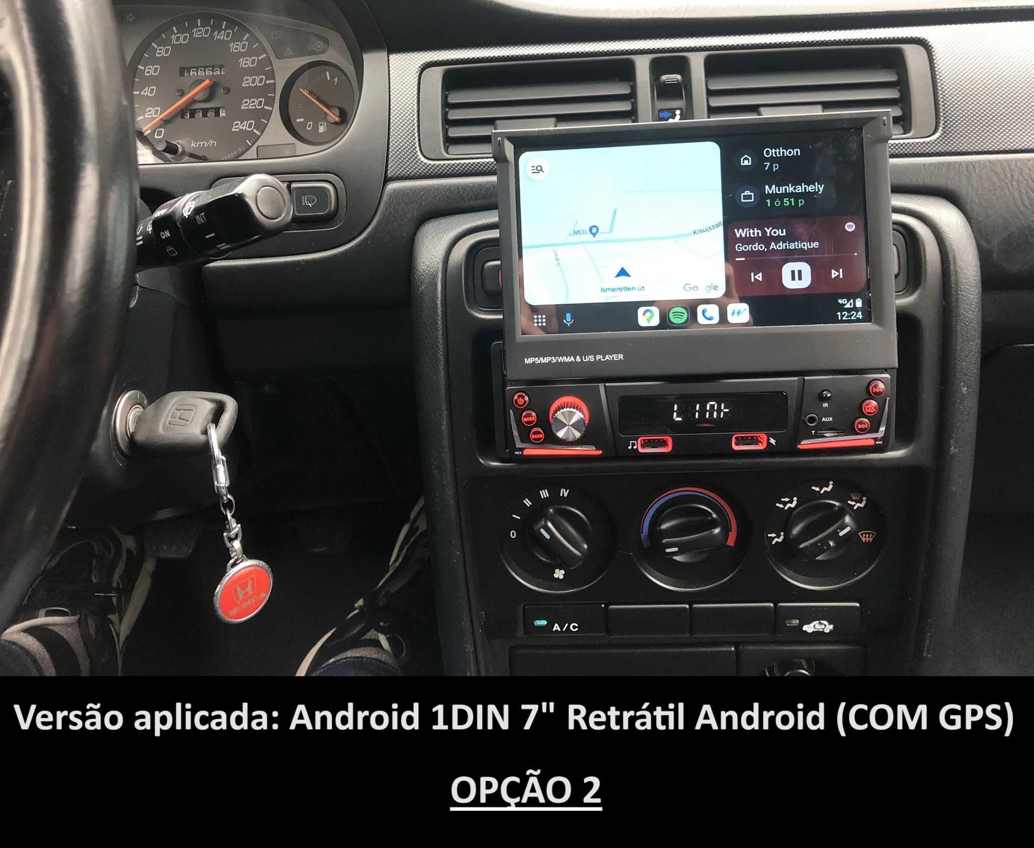 Rádio 2DIN Honda CIVIC MK6 • (1995 a 2001) • Android EK EJ EM MA MB MC