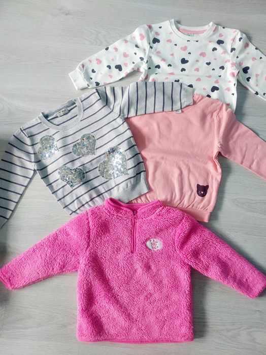 104 bluzy bluza dla dziewczynki dziewczęce dziecięce sweter