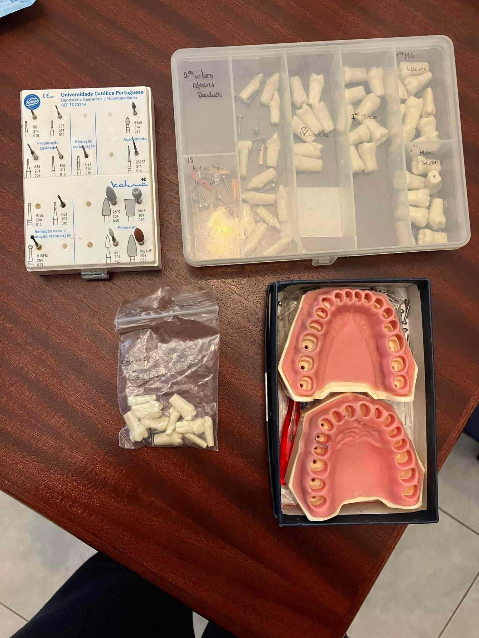 Kit Material dentário para a realização do curso de Medicina Dentária