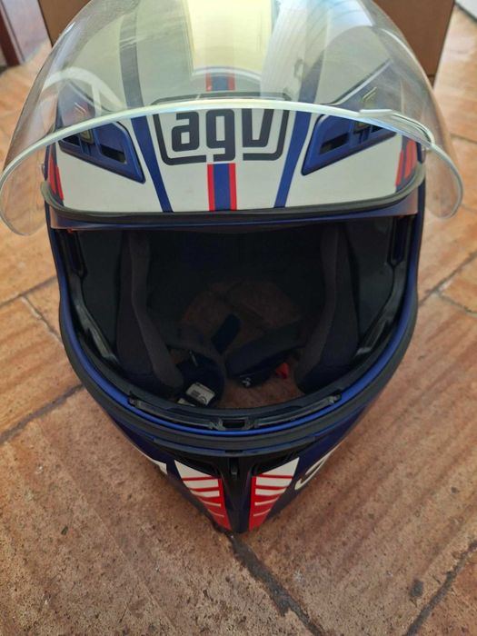 Capacetes Moto marca, AGV como novos.