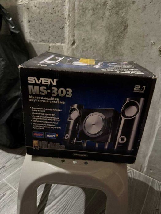 Колонки 2.1 SVEN MS-303 (Black)