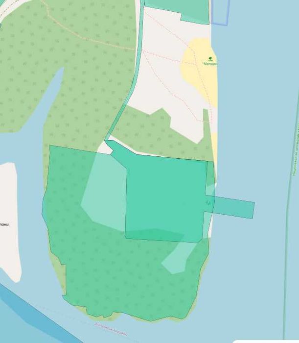 Продам недвижимость на берегу Днепра с арендой пляжа на Вырве (Собачий