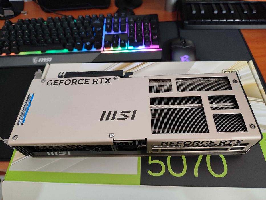 MSI NVIDIA GeForce RTX 5070 "Blackwell" Inspire 3X OC 12G GDDR7 DLSS4