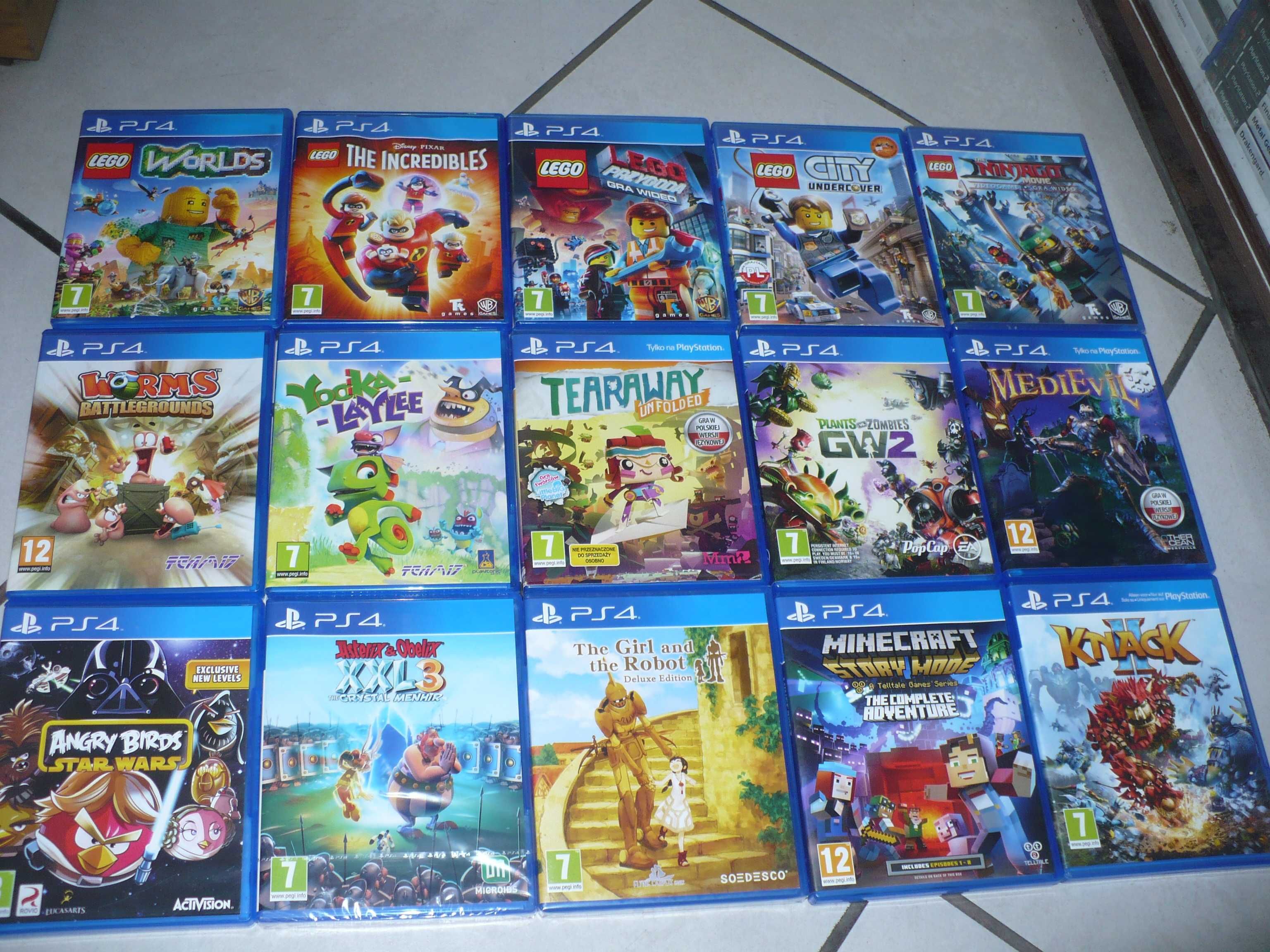 LEGO na Ps4 i nietylko