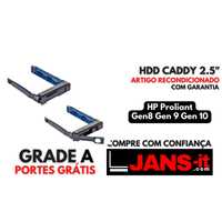 HP HDD Caddy (tray) 2.5" SAS SATA - Recondicionado com Garantia