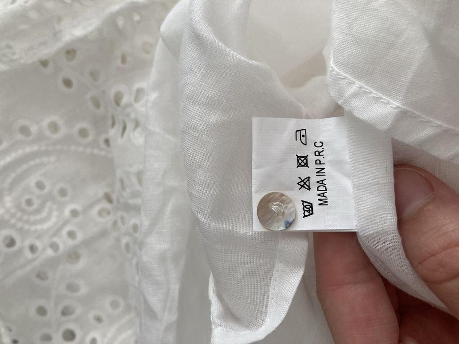 Сукня біла бавовняна S/M Milo’s Paris 100% бавовна