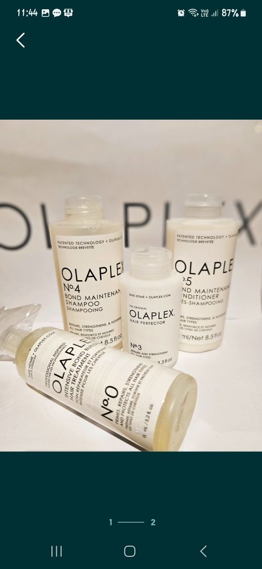 Olaplex zestaw 4x 25ml RABAT