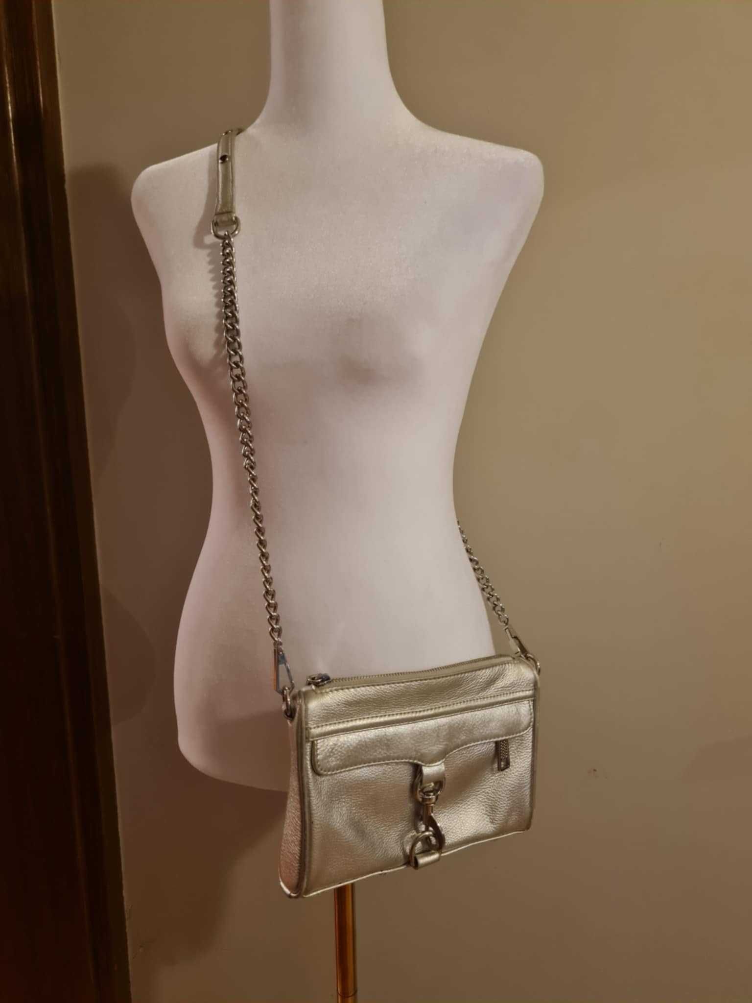 Srebrna listonoszka Rebecca Minkoff