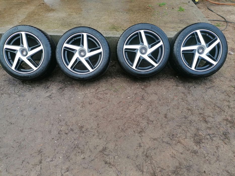 Alufelgi AEZ 17 cali 5x112 Mercedes Audi VW koła letnie opony