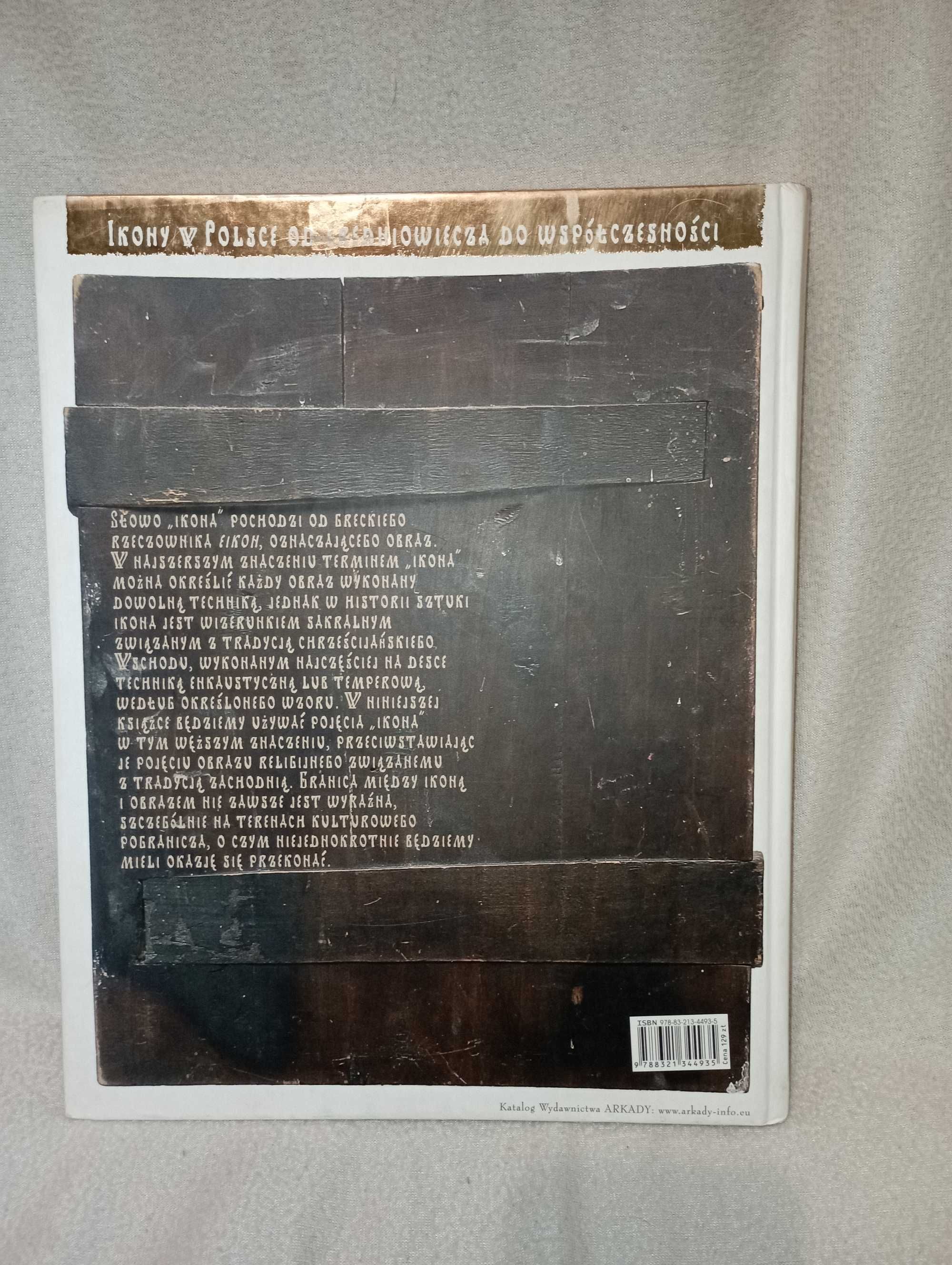 Ikony w Polsce. Wydawnictwo Arkady. Autor Michał Janocha