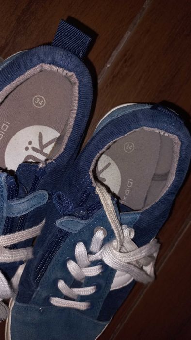 Buty dla chłopca trampki r.34 Okaidi granat tenisowki