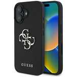 Etui Guess Grained Big 4G Logo Small Classic Logo na iPhone 16 - czarn