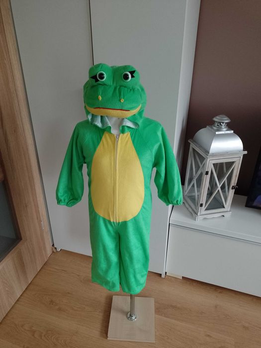 Strój karnawałowy ŻABA ŻABY PŁAZA kostium przebranie 98/104 (480)