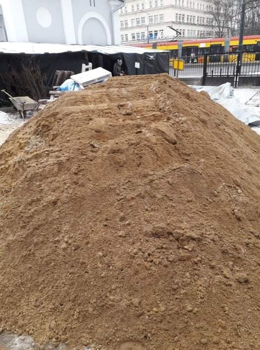 Piach zasypkowy Piasek zasypowy do zagęszczenia fundamenty kopalniak