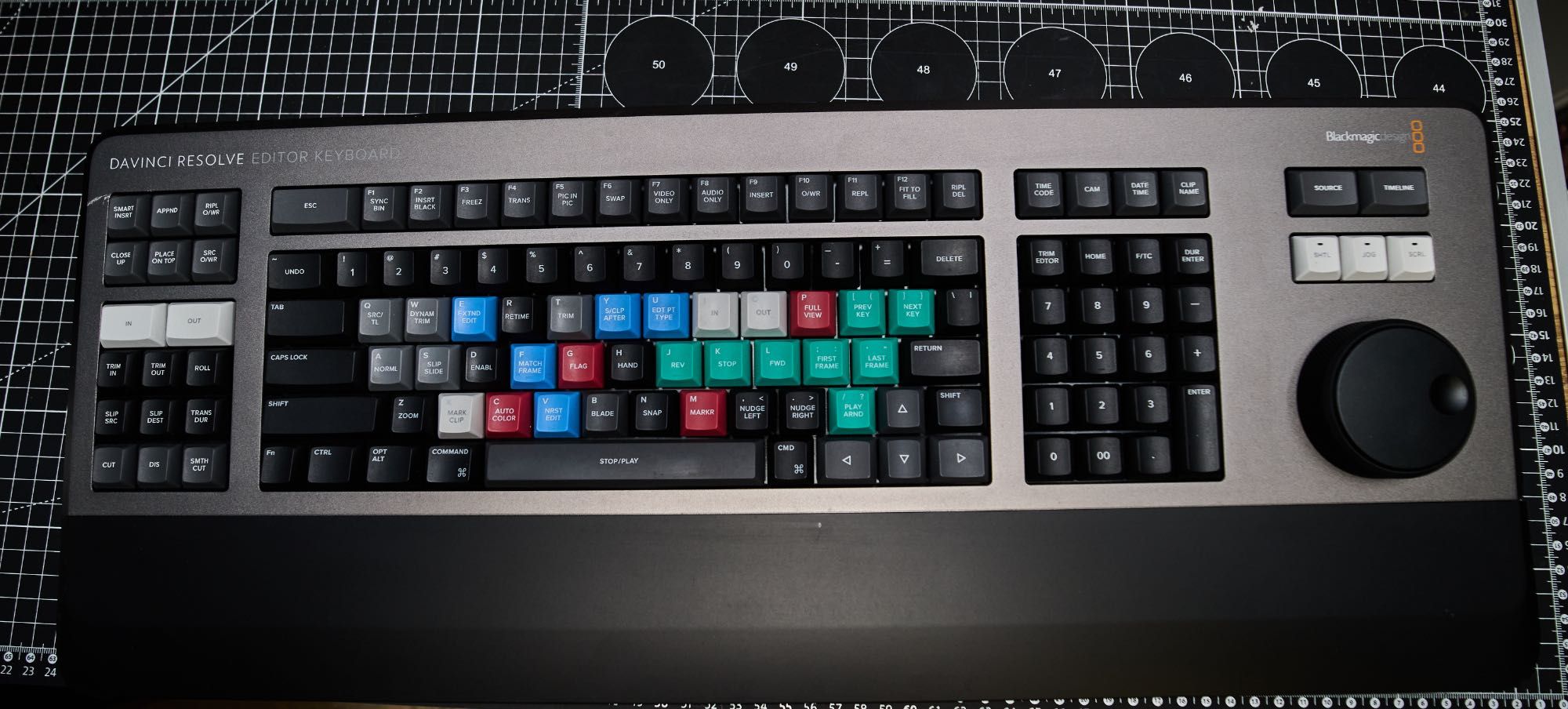 Klawiatura Blackmagic DaVinci resolve Editor Keyboard - bez DR