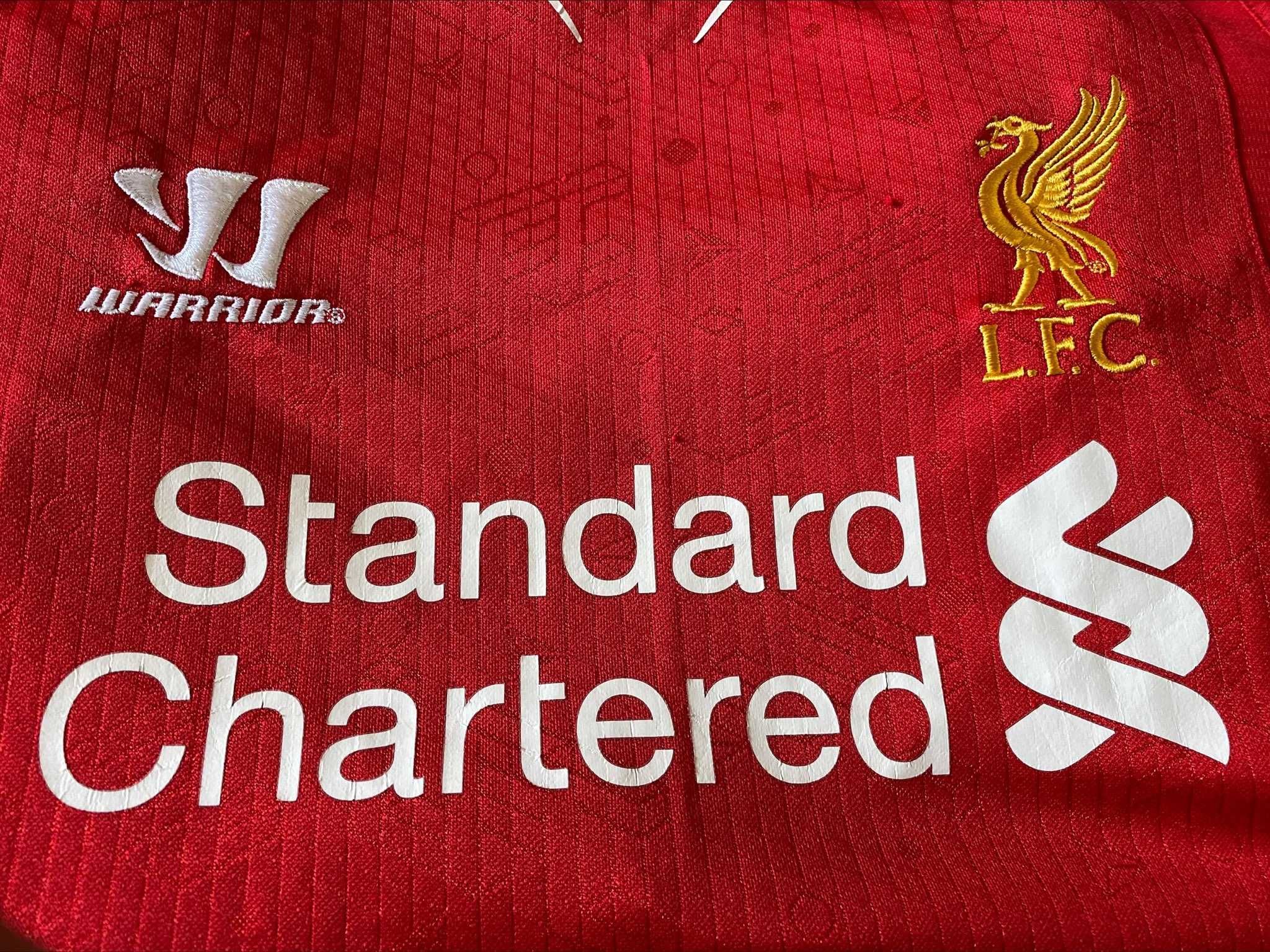 LIVERPOOL F.C. nr 31 STERLING - 2014 - 2015 - Warrior - UNIKAT