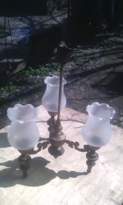 Люстра времен СССР.