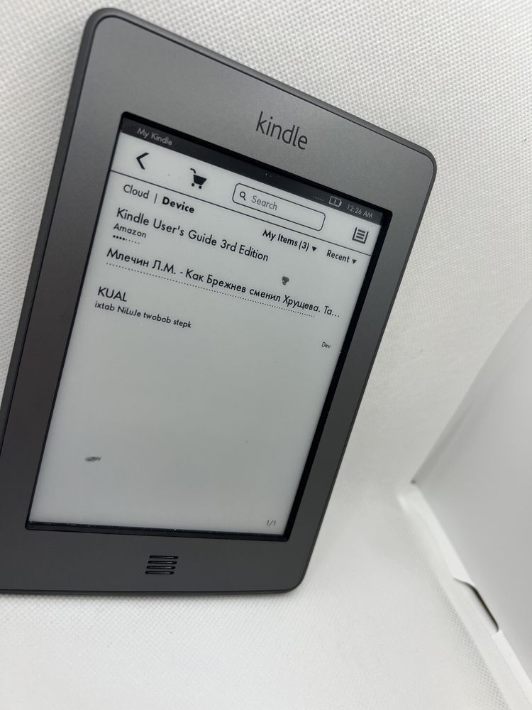 Amazon Kindle Touch. Сенсорний. Усі формати. Українська. Гарантія