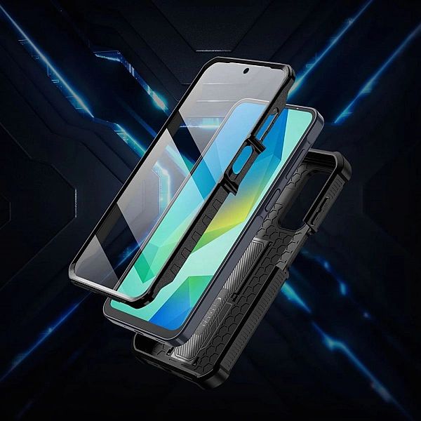 Etui Tech-Protect Kevlar Cam+ na Samsung Galaxy A16/4G / 5G - czarne